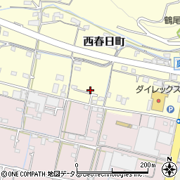 香川県高松市西春日町1100-9周辺の地図