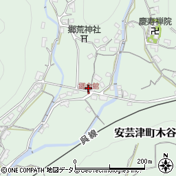 広島県東広島市安芸津町木谷1278周辺の地図