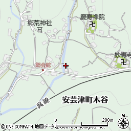 広島県東広島市安芸津町木谷3099周辺の地図