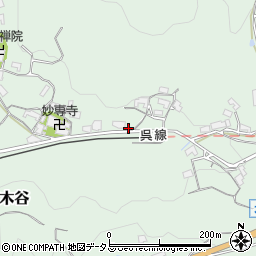 広島県東広島市安芸津町木谷2904周辺の地図