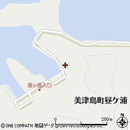 長崎県対馬市美津島町昼ケ浦109周辺の地図