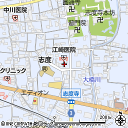 江崎医院周辺の地図