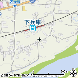 和歌山県橋本市隅田町下兵庫39周辺の地図