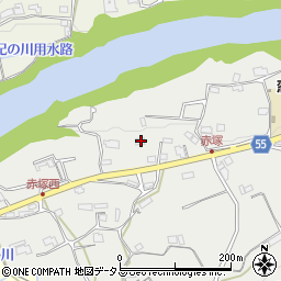 和歌山県橋本市赤塚236周辺の地図