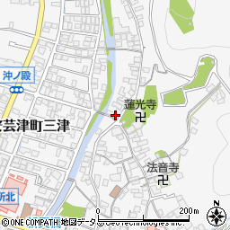 広島県東広島市安芸津町三津4315周辺の地図