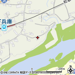 和歌山県橋本市隅田町下兵庫193周辺の地図