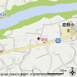 和歌山県橋本市赤塚218周辺の地図