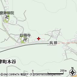 広島県東広島市安芸津町木谷2898周辺の地図