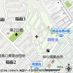 広島県廿日市市阿品台山の手8周辺の地図
