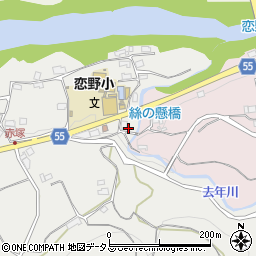 和歌山県橋本市赤塚192周辺の地図