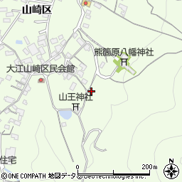 広島県尾道市因島中庄町山崎区402-2周辺の地図