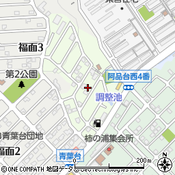 広島県廿日市市阿品台山の手6周辺の地図