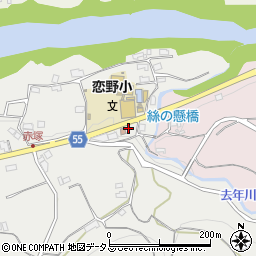和歌山県橋本市赤塚198周辺の地図