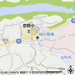 和歌山県橋本市赤塚199周辺の地図