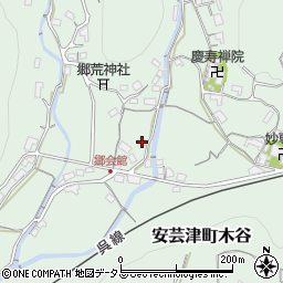 広島県東広島市安芸津町木谷1293周辺の地図