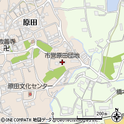 市営住宅原田８周辺の地図