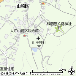 広島県尾道市因島中庄町山崎区458周辺の地図