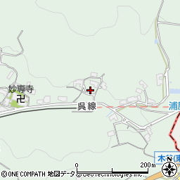 広島県東広島市安芸津町木谷2931周辺の地図