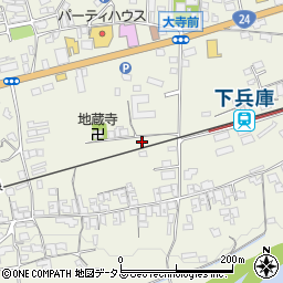 和歌山県橋本市隅田町下兵庫495周辺の地図
