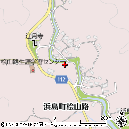 三重県志摩市浜島町桧山路87周辺の地図