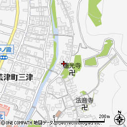 広島県東広島市安芸津町三津4319周辺の地図