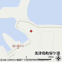 長崎県対馬市美津島町昼ケ浦113周辺の地図