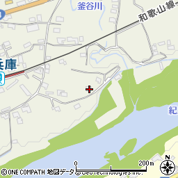 和歌山県橋本市隅田町下兵庫168周辺の地図