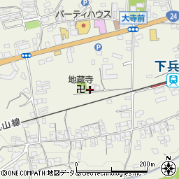 和歌山県橋本市隅田町下兵庫532周辺の地図
