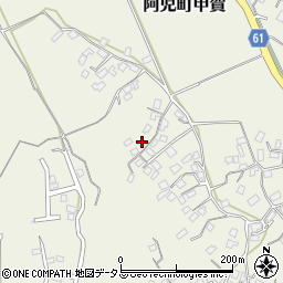三重県志摩市阿児町甲賀598-5周辺の地図