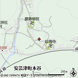 広島県東広島市安芸津町木谷2855周辺の地図
