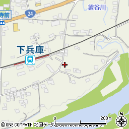 和歌山県橋本市隅田町下兵庫161周辺の地図