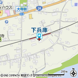 和歌山県橋本市隅田町下兵庫34周辺の地図