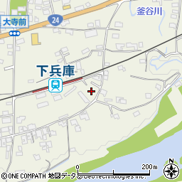 和歌山県橋本市隅田町下兵庫44周辺の地図