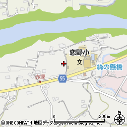 和歌山県橋本市赤塚90周辺の地図