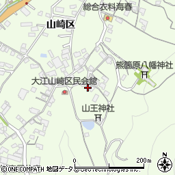 広島県尾道市因島中庄町山崎区450周辺の地図