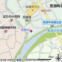 広島県東広島市黒瀬町楢原2周辺の地図