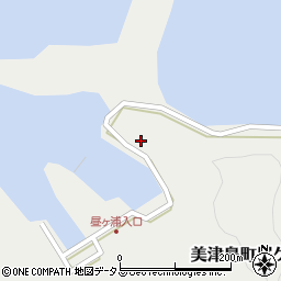 長崎県対馬市美津島町昼ケ浦122周辺の地図