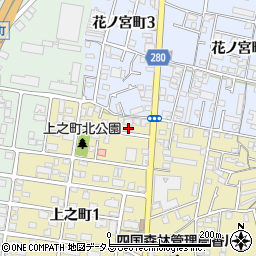 香川県高松市上之町1丁目2-22周辺の地図