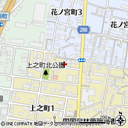 香川県高松市上之町1丁目2-24周辺の地図