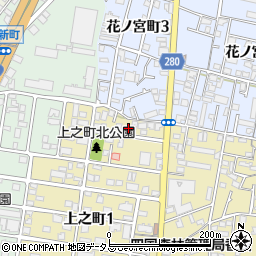 香川県高松市上之町1丁目2-25周辺の地図
