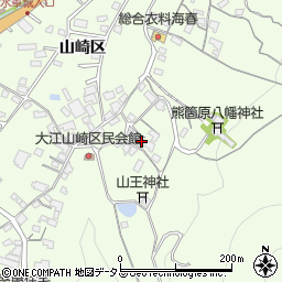 広島県尾道市因島中庄町山崎区408周辺の地図