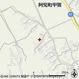 三重県志摩市阿児町甲賀598-3周辺の地図
