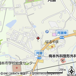 和歌山県橋本市隅田町河瀬231周辺の地図