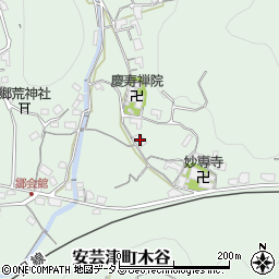 広島県東広島市安芸津町木谷2806周辺の地図