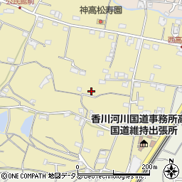 香川県高松市鬼無町山口周辺の地図