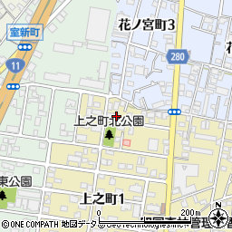 香川県高松市上之町1丁目2-30周辺の地図