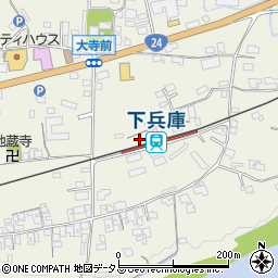 和歌山県橋本市隅田町下兵庫30周辺の地図