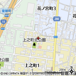 香川県高松市上之町1丁目2-28周辺の地図