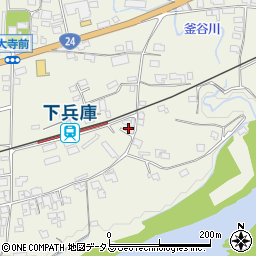 和歌山県橋本市隅田町下兵庫45周辺の地図