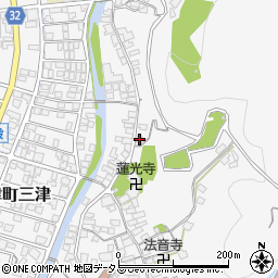 広島県東広島市安芸津町三津3465周辺の地図